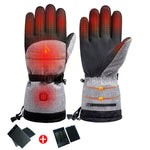 Winter Heating Hand Warmer Electric Thermal Gloves ,Specification:, Only Gloves, With Battery Box