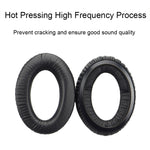 2 PCS Headset Earmuffs Sponge Case For Sennheiser PXC450/PXC350/PC350, Spec:, Protein, Black Velvet, Brown Velvet, Frosted Leather, Wrinkled Leather