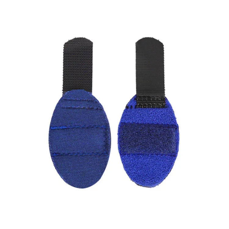 2 PCS Finger Straps Postoperative Rehabilitation Finger Protectors, Red, Blue, Black, Skin Color