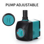 Aquarium Submersible Water Pump Fountain Filter Fish Pond,EU Plug, EB-301 3W, EB-302 6W, EB-303 10W, EB-304 15W, EB-305 25W, EB-306 35W, EB-307 50W, EB-308 60W