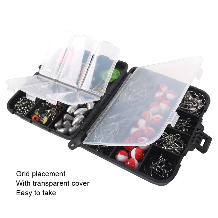 263 PCS / Set T0196 Fishing Small Accessories Ball Shaped Floating Rock Fishing Gear, 263 PCS / Set T0196