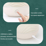 FX-039 USB Charging Ambient Light Humidifier Mountain Mini Wireless Humidifier, Green, White, Wine Red