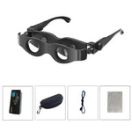 DM0125 3X Fishing Binoculars Adjustable Focus Glass Type Binoculars, Hardcover, With Grey Polarised Lens, With Yellow Polarised Lens, With Red Polarised Lens, With Grey + Yellow  Lens, With Tricolour  Lens