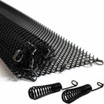 Fireplace Metal Mesh Screen Fireplace Screen To Prevent Sparks From Spilling Out, 61x45.7cm
