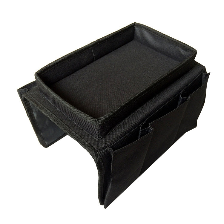 SF001 Oxford Cloth Sofa Armrest Hang Bag Household Storage Bag, Oxford Cloth Black, Oxford Cloth Coffee, Oxford Cloth Beige