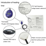 12V Low Voltage Multifunctional Warm Pet Heating Pad Pet Electric Blanket, 65x40cm Coffee
