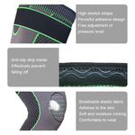 Nylon Knitted Riding Sports Extended Knee Pads, S, M, L
