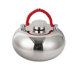 One-piece Cover 304 Stainless Steel Soup Pouch Hand Warmer Hot Water Bottle, 13cm, 15cm, 18cm