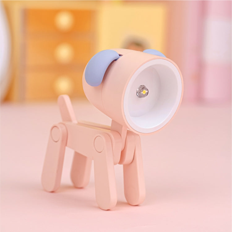 TL-23 LED Mini Foldable Cartoon Desk Lamp Home Pet Shape Decoration Table Lamp, Spec:, Dog (Blue), Dog (Green), Dog (Pink), Dog (Beige), Dog (Orange）, Dog (Yellow), Deer (Blue), Deer (Green), Deer (Pink), Deer (Beige), Deer (Orange), Deer (Yellow)     ...