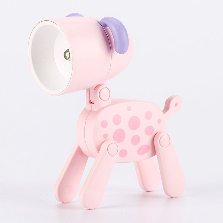 TL-23 LED Mini Foldable Cartoon Desk Lamp Home Pet Shape Decoration Table Lamp, Spec:, Dog (Blue), Dog (Green), Dog (Pink), Dog (Beige), Dog (Orange）, Dog (Yellow), Deer (Blue), Deer (Green), Deer (Pink), Deer (Beige), Deer (Orange), Deer (Yellow)     ...