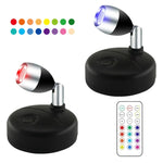 Wireless RGB Remote Control Cabinet Ambient Spotlight, C1556 Single Head 2 Lights, C1648 Single Head 2 Lights, C2755 Double Head 2 Lights, C2765 Double Head 2 Lights
