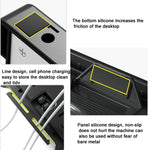 Double Layer Foldable Lift Laptop Stand  Aluminum Computer Heightening Bracket