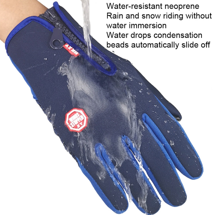 Winter Outdoor Riding Sports Waterproof Touch Screen Glove, M, L, XL, XXL