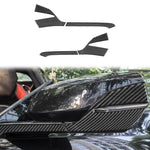 For Chevrolet Corvette C8 4pcs /Set Left-Hand Drive Rearview Mirror Anti-Scratch Stickers, Left-Hand Drive