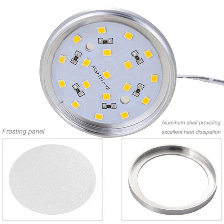 2 PCS 2W DC12V 18LED Cabinet Lights Showcase Lights,Spec:, 2510 Terminal - Side Outlet, 2510 Terminal -Bottom  Outlet, DuPont Terminal-Side Outlet, DuPont Terminal- Bottom  Outlet
