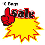 10 bags 21x15cm Explosion Sticker Product Price Tag Supermarket Price Label, WM201, WM202, WM203, WM205, WM206, WM207, WM208, WM209, WM210, WM211, WM212, WM213
