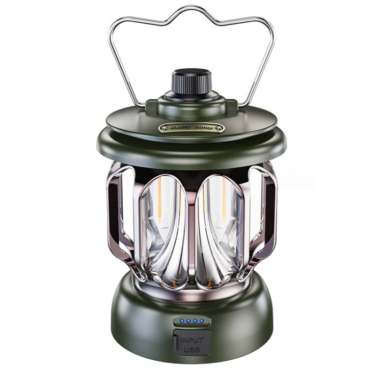 LH-B46 LED Retro Tent Light Convenient USB Charging Camping Light, LH-B46 Green, LH-B46 Black, LH-B46 White