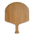 Bamboo Pizza Paddle Cheese Steak Baking Serving Tray Cutting Chopping Board, 38.5x29.5x1cm