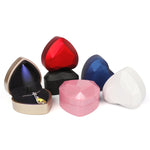 017015-20 Heart-shaped LED Light Ring Necklace Storage Box without Jewelry, Spec:, Pendant(White), Pendant(Red), Pendant(Gold), Pendant(Blue), Pendant(Black), Ring(White), Pendant(Pink), Ring(Red), Ring(Gold), Ring(Blue), Ring(Black), Ring(Pink)