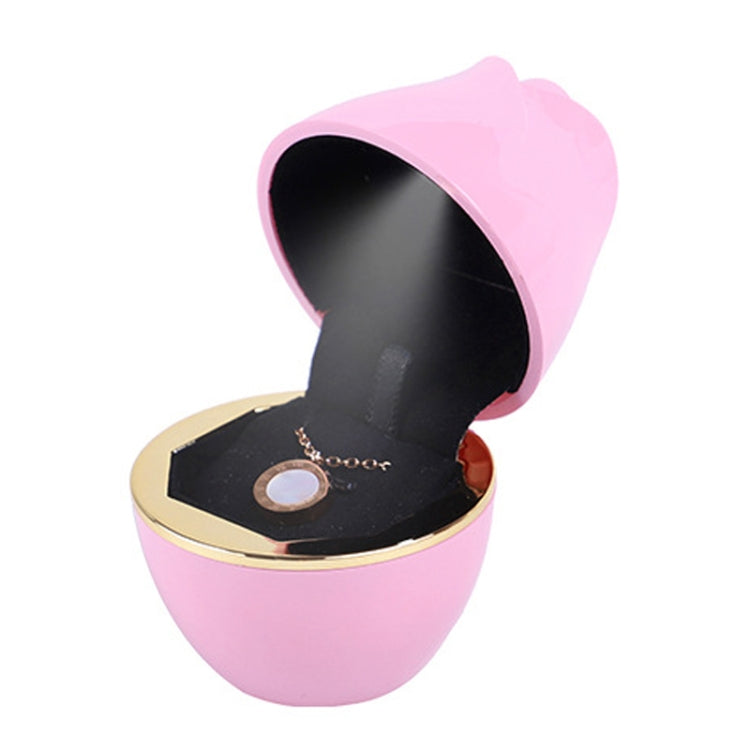 017257 Rose Shape LED Spotlight Ring Necklace Storage Box without Jewelry, Spec:, 017257 Pendant(Pink), 017257 Pendant(Green), 017257 Ring(Red), 017257 Ring(Royal Blue), 017257 Ring(White), 017257 Ring(Pink), 017257 Ring(Green), 017257 Pendant(Red)    ...