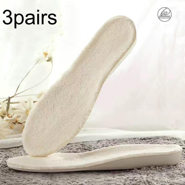 3pairs Winter Velvet Insoles Warm Inner Height Increase Insoles, 1.5cm Beige, 2.5cm Beige, 3.5cm Beige, 1.5cm Gray, 2.5cm Gray, 3.5cm Gray