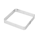 BN1006 Stainless Steel Mousse Circle Thickened Perforated Cake Mold DIY Baking Tools, Round(3 inches), Oval(5.5 inches), Round(3.5 inches), Oval(7.2 inches), Rectangle(3.9 inches), Love(3.1 inches), Rectangle(4.3 inches), Rectangle(4.7 inches)         ...