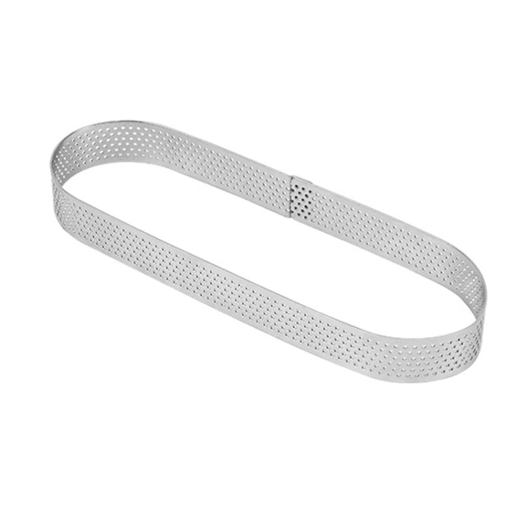 BN1006 Stainless Steel Mousse Circle Thickened Perforated Cake Mold DIY Baking Tools, Round(3 inches), Oval(5.5 inches), Round(3.5 inches), Oval(7.2 inches), Rectangle(3.9 inches), Love(3.1 inches), Rectangle(4.3 inches), Rectangle(4.7 inches)         ...