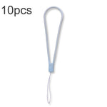 10pcs  Silicone Woven Pattern  Cell Phone Lanyard Anti-loss Hand Rope, Dark Night Green, White, Grass Purple, Light Green, Clove Purple, Antique White, Black, Red, Matcha Green, Lemon Yellow, Shallow Purple, Sand Pink, Sugar Orange, Tea Red            ...