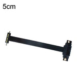 PCI-E 3.0 1X 90 Degrees Graphics Card / Wireless Network Card Extension Cable, Cable Length:, 5cm, 10cm, 15cm, 20cm, 25cm, 30cm, 40cm, 50cm