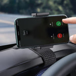Car Dashboard Navigation Snap-on Mobile Phone Holder