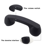 Bluetooth Wireless Connection Retro Microphone External Mobile Phone Handset, Bluetooth Black, Bluetooth White, Bluetooth Sky Blue, Bluetooth Yellow, Bluetooth Red, Bluetooth Pink