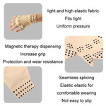 Dispensing Half Finger Non-slip Pressure Gloves Joint Training Sports Gloves, Free Size