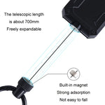 Telescopic Easy-to-pull Keychain Multifunctional Backpack Magnetic Lanyard, 6892