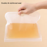 10pcs EVA Refrigerator Reusable Food Airtight Peservation Bag, Size:, Small, Medium, Large, Extra Large
