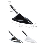 Car Solar Shark Fin With Antenna LED Warning Light, Silver, White, Black, Silver with Remote Control, Black with Remote Control, White with Remote Control