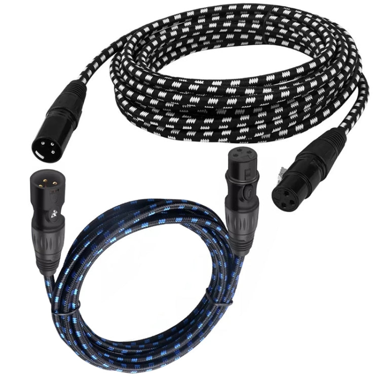 Male To Female Canon Line Audio Cable Microphone Power Amplifier XLR Cable, KN006 1m, KN006 3m