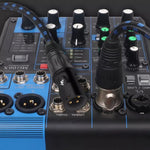 Male To Female Canon Line Audio Cable Microphone Power Amplifier XLR Cable, KN006 1m, KN006 3m