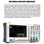 FNIRSI 2 in 1 Dual-channel 100M Bandwidth Digital Oscilloscope 1GS Sampling Signal Generator, US Plug, 1014D, 1014D +P4100 Probe