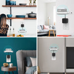 AhaStyle DD96 Stand Wall Storage Stand, For Amazon Echo Dot 3/4, For Google Wifi, For Apple HomePod Mini