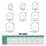 SiR013 8.7mm Curved Outdoor Sports Silicone Ring, No.7, No.8, No.9, No.10
