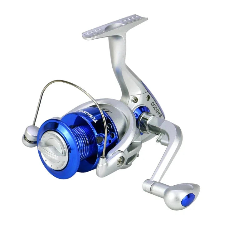 YUMOSHI SA Series Spinning Reel Plastic Head Fishing Reel Fishing Rod Reel, SA1000, SA2000, SA3000, SA4000, SA5000, SA6000, SA7000