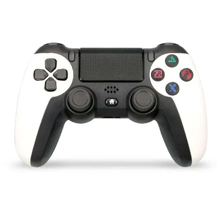 KM048 For PS4 Bluetooth Wireless Gamepad Controller 4.0 With Light Bar, KM048 (Vitality Orange), KM048 (Rose Pink), KM048 (Lemon Yellow), KM048 (Mountain Blue), KM048 (Battle Gray), KM048 (Elegant Silver), KM048 (Elegant White), KM048 (Mint Green)