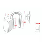 Door Seam Protection Anti-Pinching Safety Door Card Children Door Seam Stopper, Door Seam Stopper