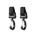 2pcs Universal Baby Stroller Hooks Accessories 360 Degree Sticky Hooks, Sticky Hooks(Pink), Sticky Hooks(Yellow), Sticky Hooks(Black)