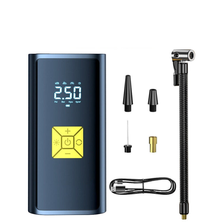 Small Portable Car Air Pump Tire Inflator for Motorcycle Bicycle, SUITU ST-9620A Wired Model, SUITU ST-9620B Wireless, SUITU ST-9620C  Wireless Power Bank