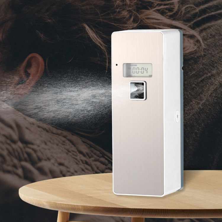 Anti-Corrosion Stainless Steel Panel LCD Digital Display Intelligent Automatic Fragrance Sprayer, LCD (Black Titanium), LCD (Titanium Gold), LCD (Brushed)