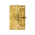 4 Inch Multifunctional Door Closer Automatic Door Closing Hinge, Color Steel Silver, Black, Color Steel Gold