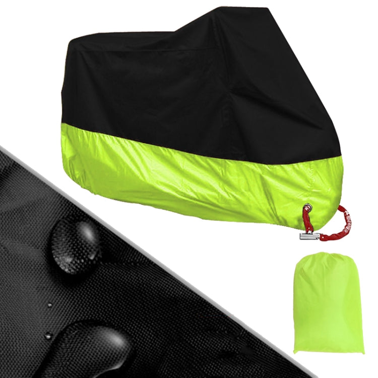 190T Motorcycle Rain Covers Dustproof Rain UV Resistant Dust Prevention Covers, M, L, XL, XXL, XXXL, XXXXL