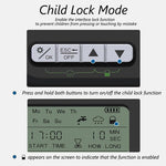 Gardening Timer Automatic Watering Device Garden Balcony Watering Device Intelligent Irrigation System Controller, Black