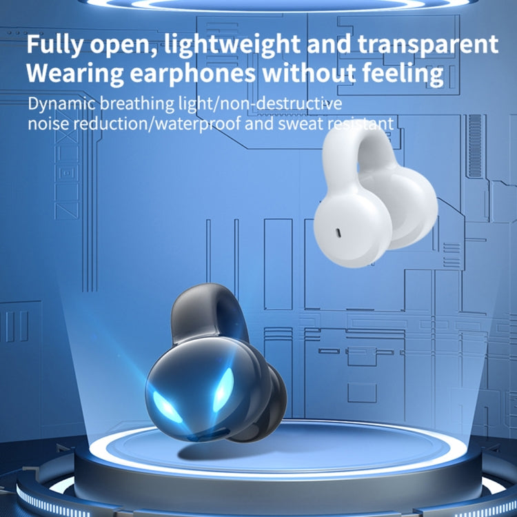 Clip Ear Stereo External Sound Without Hurting Ear Business Sports Model Bluetooth Earphones, YX03 (White), YX03 (Pink), YX03 (Grey), YX03 (Black)